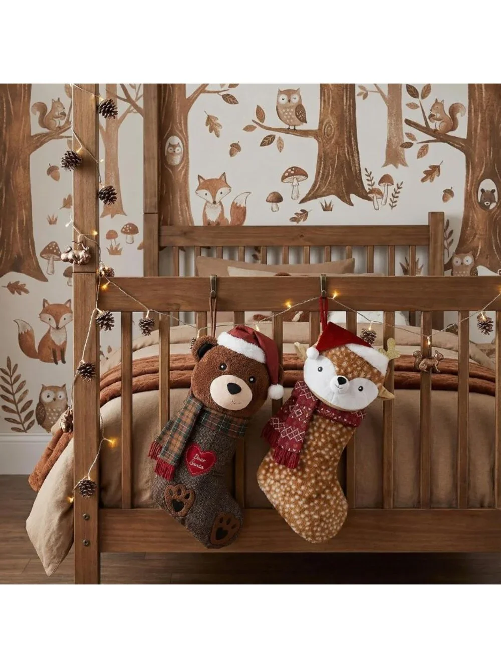 Cute Plush Christmas Stockings - 21